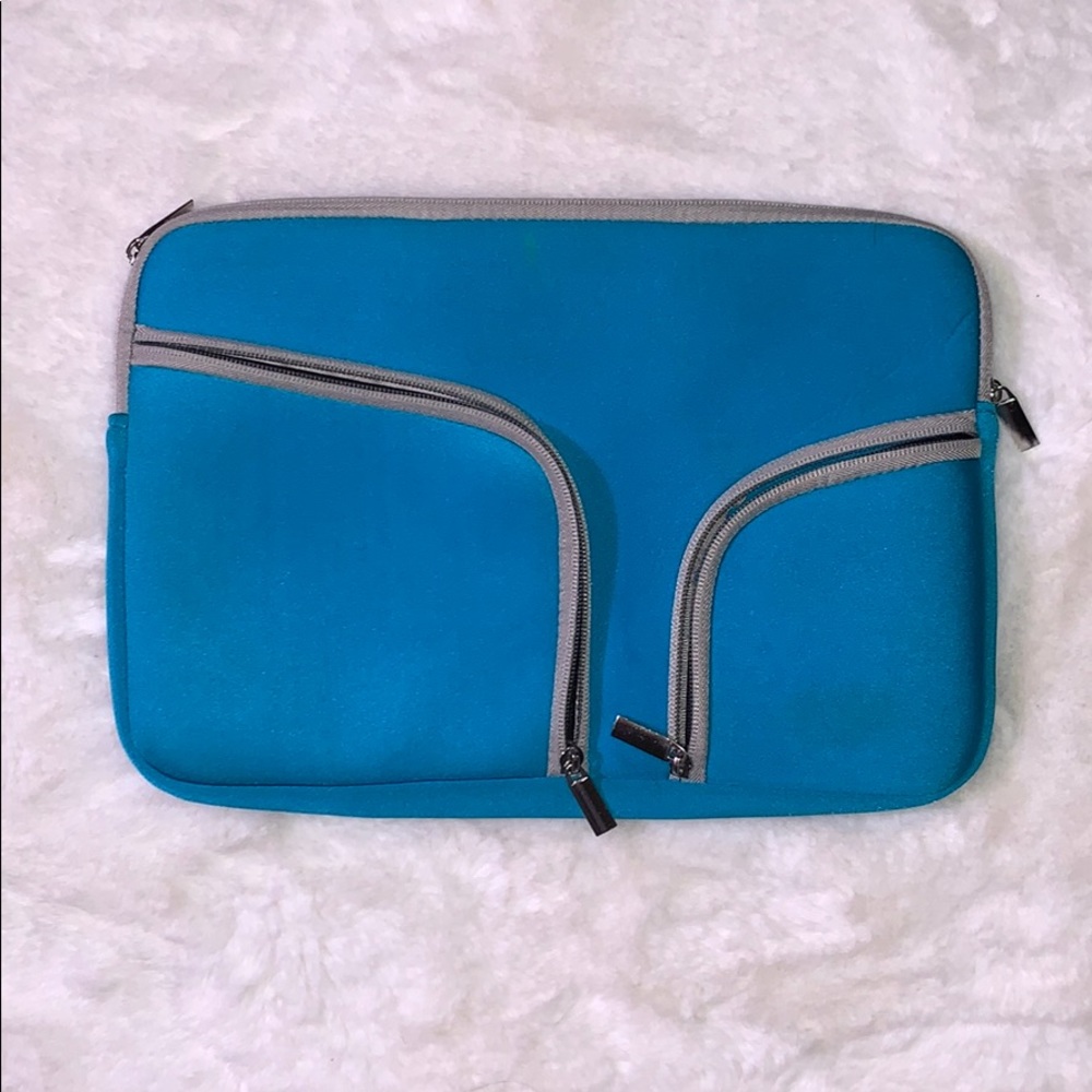 Turqoise Soft Laptop Case 13"x9"